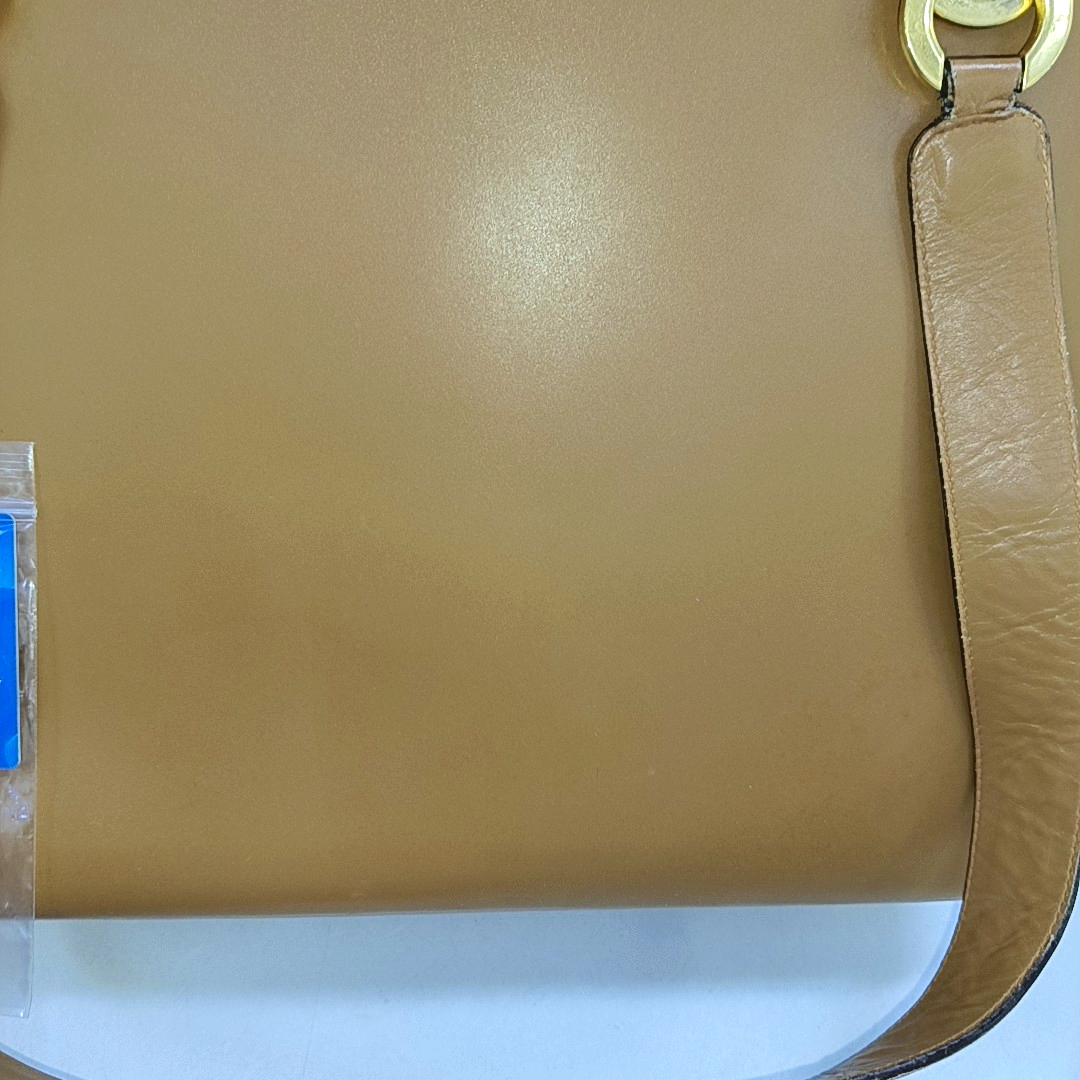 FERRAGAMO Tote bag Brown Cowhide Single Shoulder Bag Tote Golden hardware-(SKU)-941975755