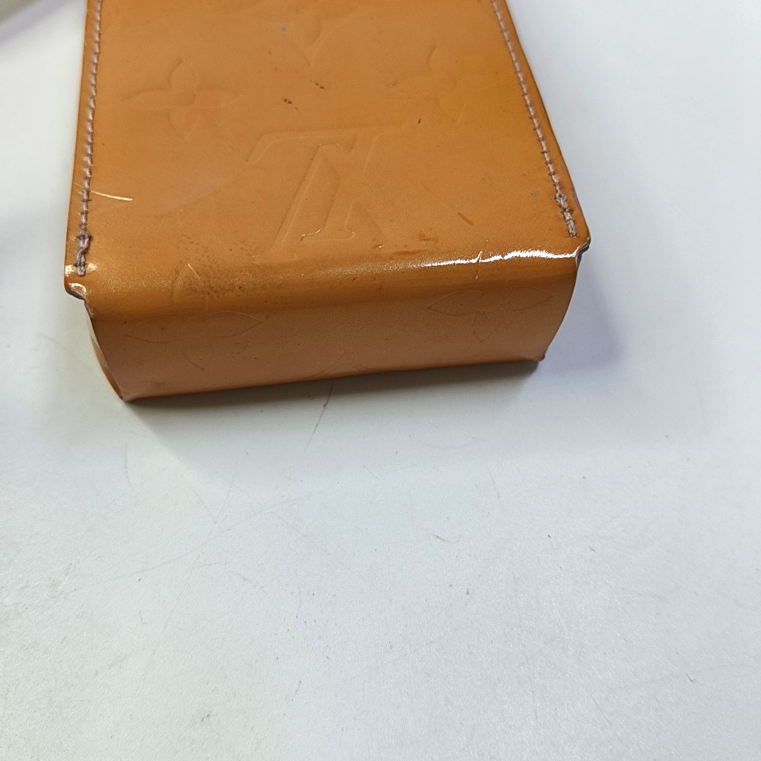 LOUIS VUITTON 黄色漆皮压纹Shoulder Bag腰包/胸包斜挎包 Golden hardware Vintage model Removable shoulder strap-(SKU)-958911124