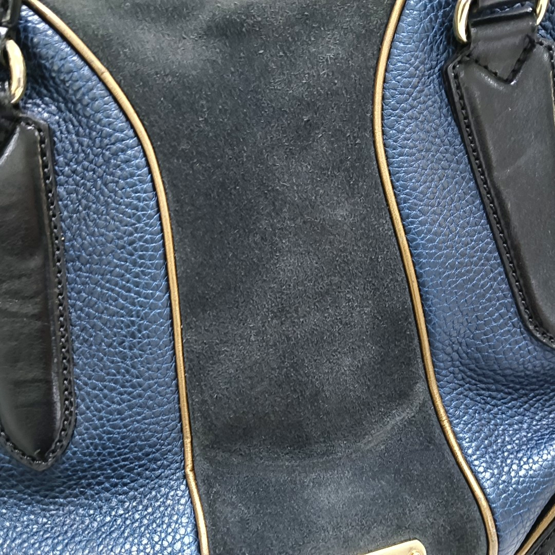 BURBERRY Tote bag Black leather handbag Golden Silver Hardware-(SKU)-955892032