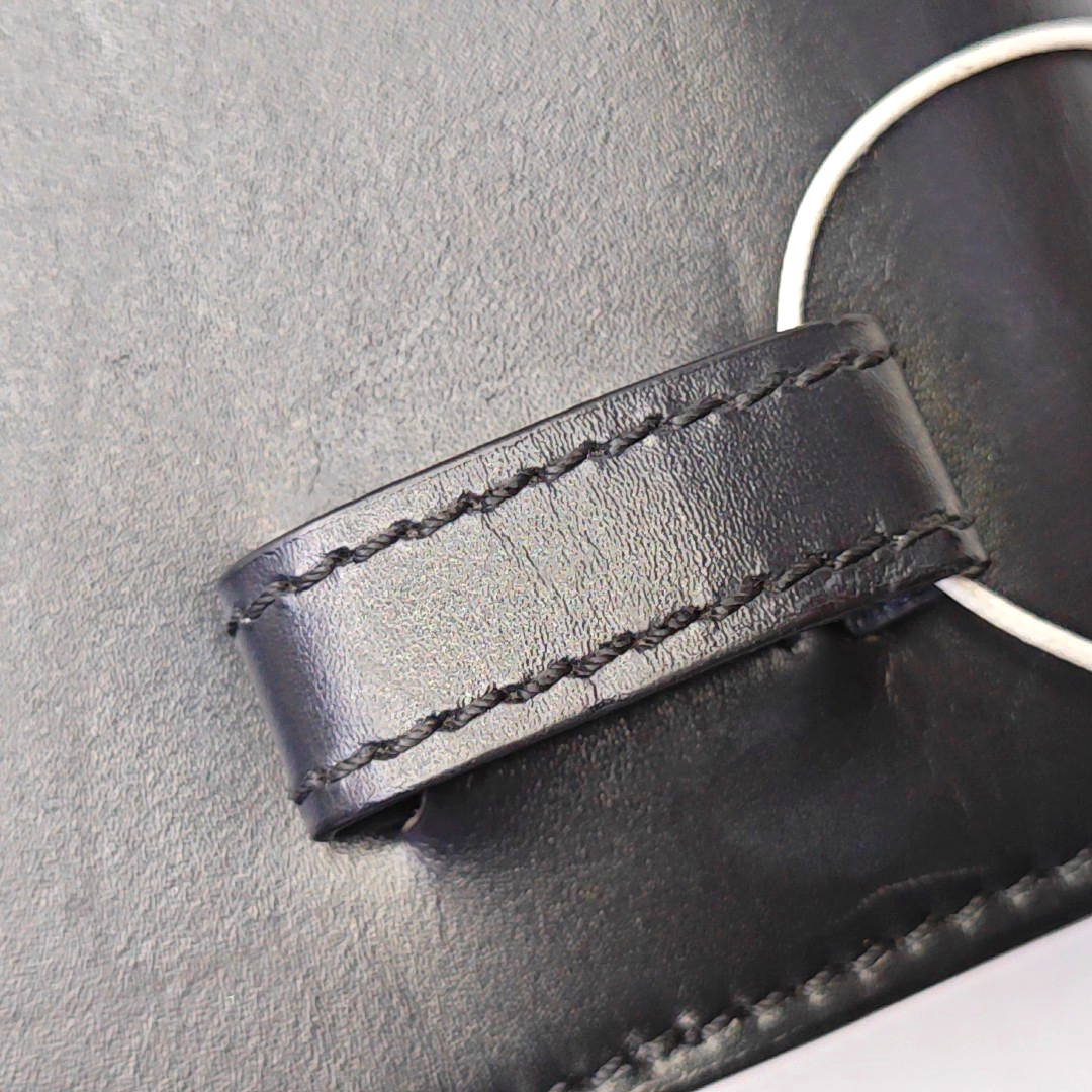 BURBERRY TB mini Black Cowhide Clutch腰包/胸包 Golden hardware-(SKU)-948383912