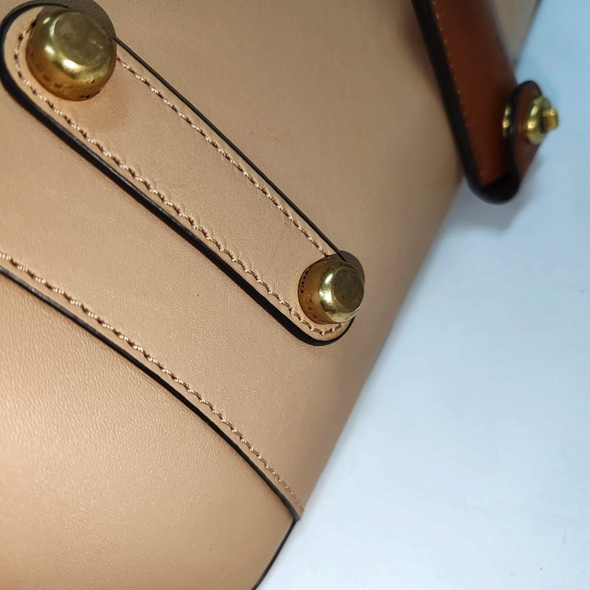 COACH COOPER CARRYALL Khaki Leather Tote Bag Shoulder Bag Golden hardware-(SKU)-936696724