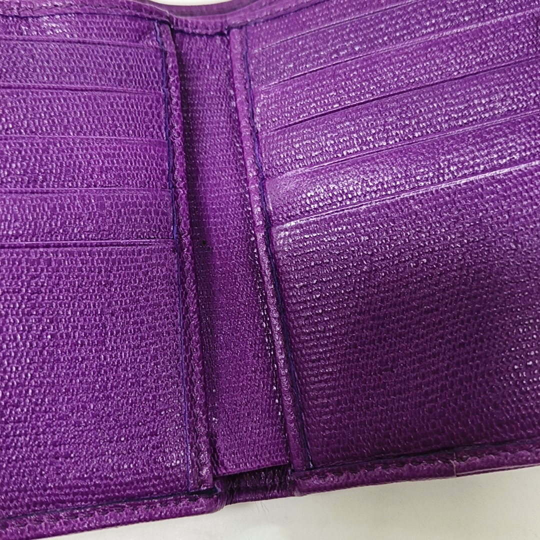 YSL CHYC Y LIGNE Super mini Purple Leather Embellished Clutch Golden hardware-(SKU)-929803684