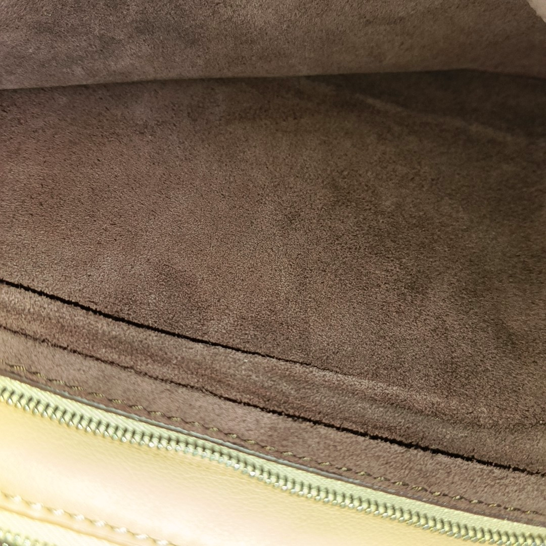 CELINE TRIO Light Pink Sheepskin Clutch Silver Hardware-(SKU)-947141136