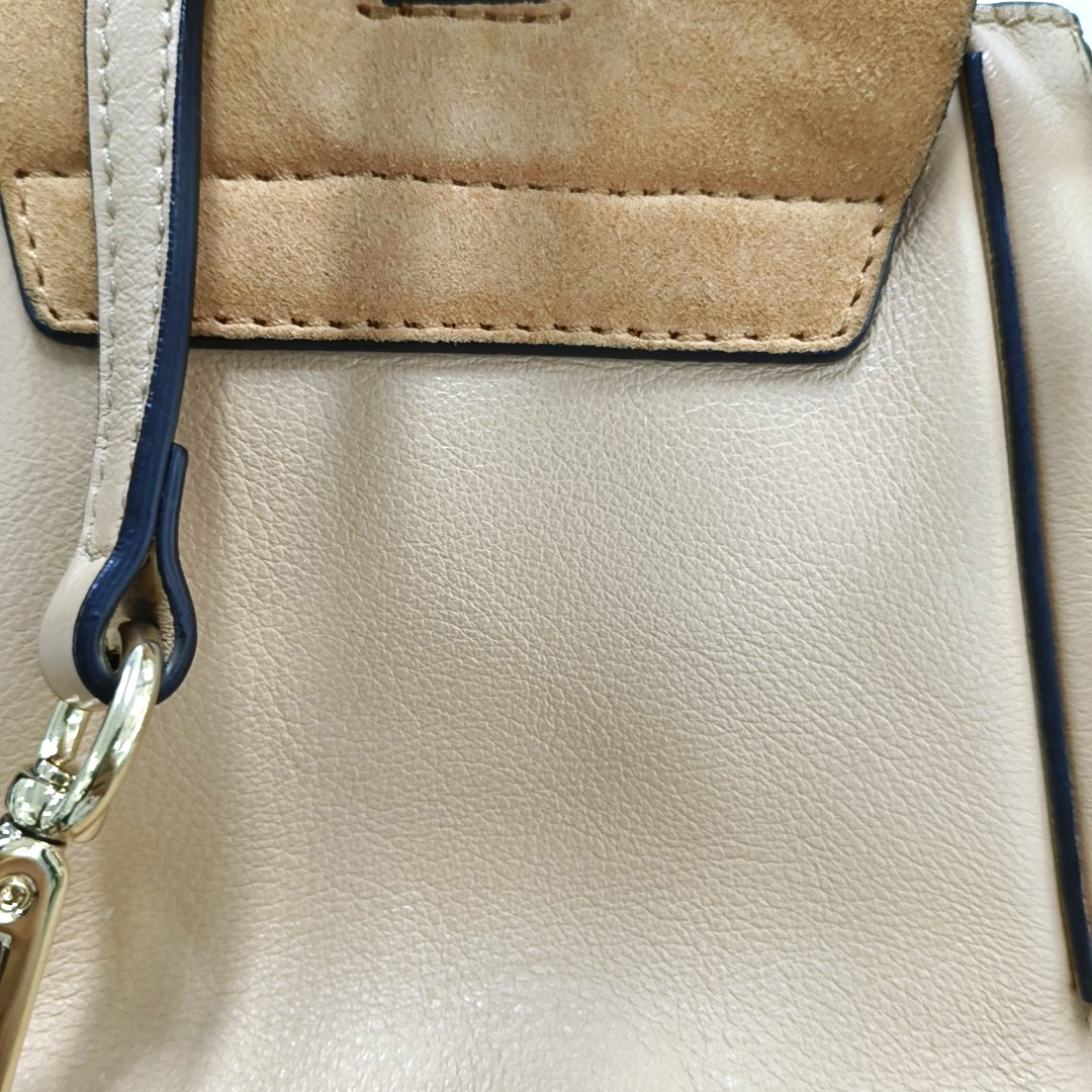 Chloé Faye mini Khaki Cowhide Single Shoulder Bag Backpack Golden hardware shoulder straps-(SKU)-955720331