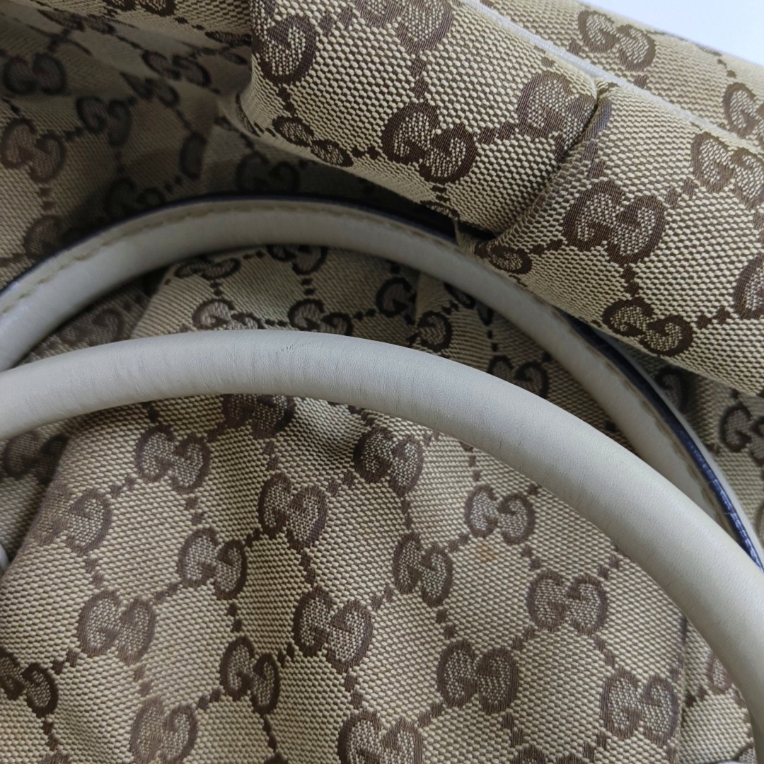 GUCCI Sukey Khaki canvas monogram crossbody bag, handbag Golden hardware Removable shoulder strap-(SKU)-946495807