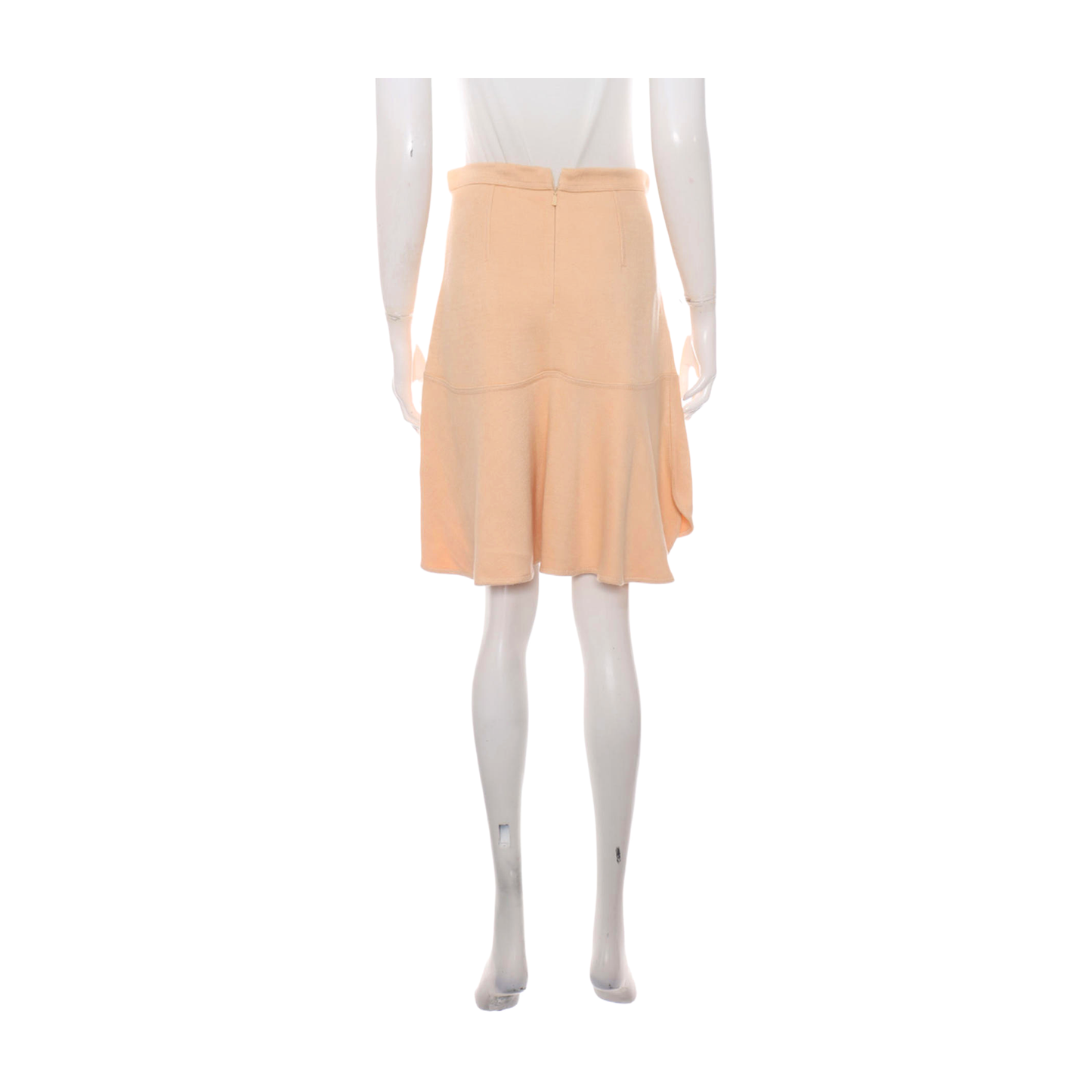 Chloé Mcode Autumn-Winter Light Orange Viscose Women's Half Skirt-(SKU)-935533954