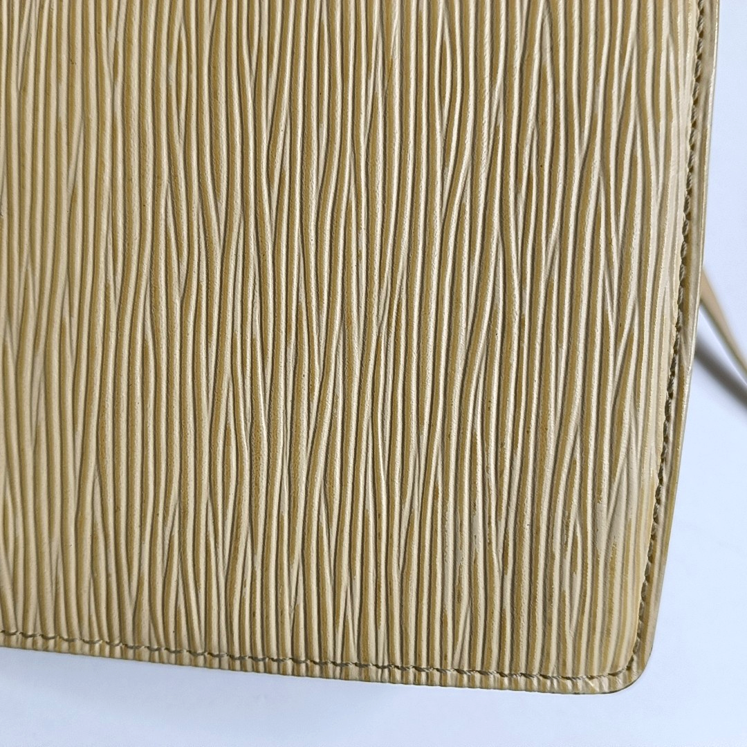 LOUIS VUITTON 黄色EPI牛皮水波纹腰包腰包/胸包 Golden hardware Vintage model-(SKU)-953082998