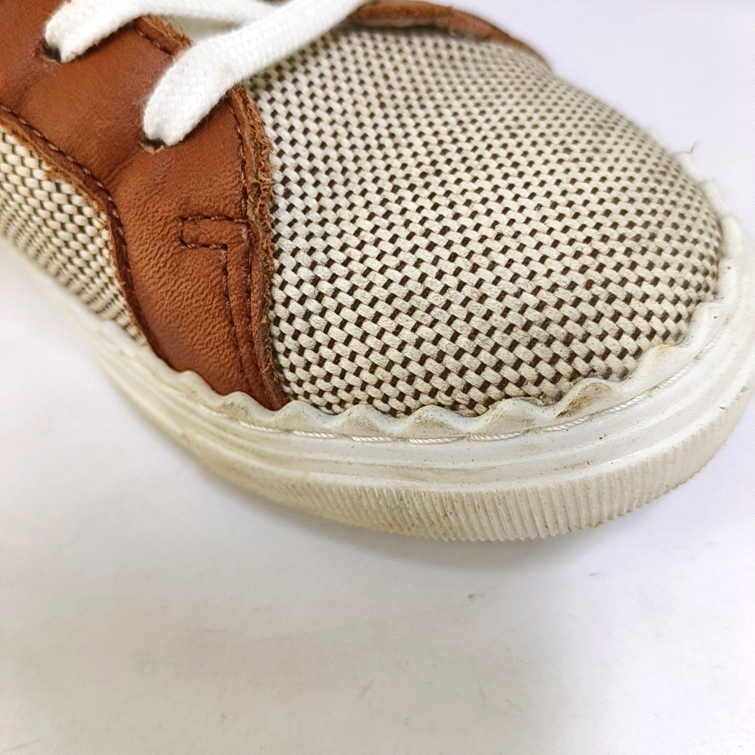 Chloé 32code Autumn and Spring Beige Fabric Women's Athletic Casual Shoes-(SKU)-933067743