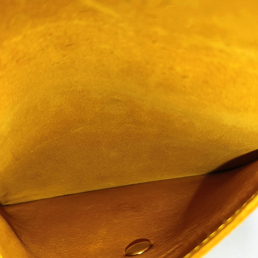 LOEWE Brown Suede Leather Wallet Golden hardware-(SKU)-952660066