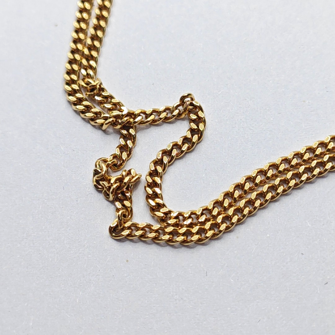DIOR Dio(r)evolution 金色合金其他LOGO字母项链 Length45cm-(SKU)-937302543