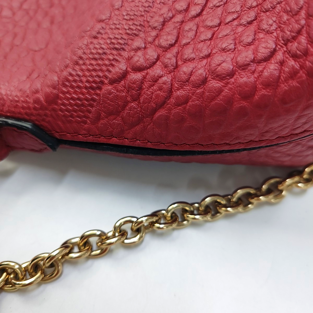 BURBERRY Mildenhall Fuchsia Pink Leather Crossbody Shoulder Bag Golden hardware Removable shoulder strap-(SKU)-953552292