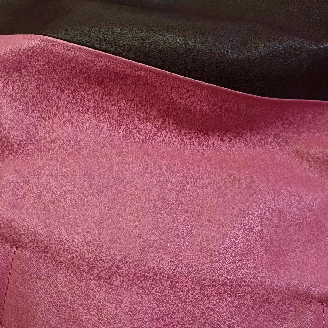 CELINE VERTICAL CABAS Pink Leather Tote Bag Golden hardware-(SKU)-944804714