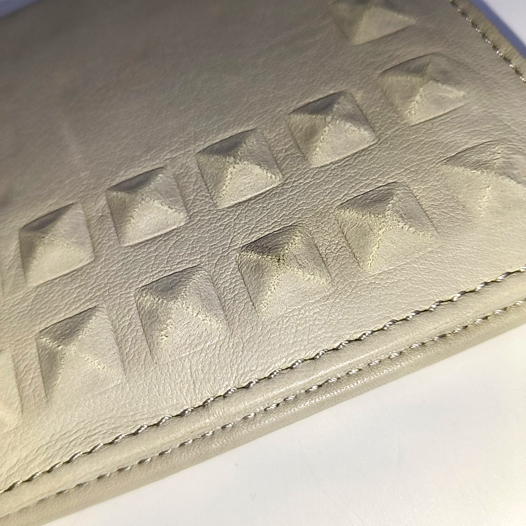 DIESEL Gray Leather Embossed Wallet-(SKU)-940934101