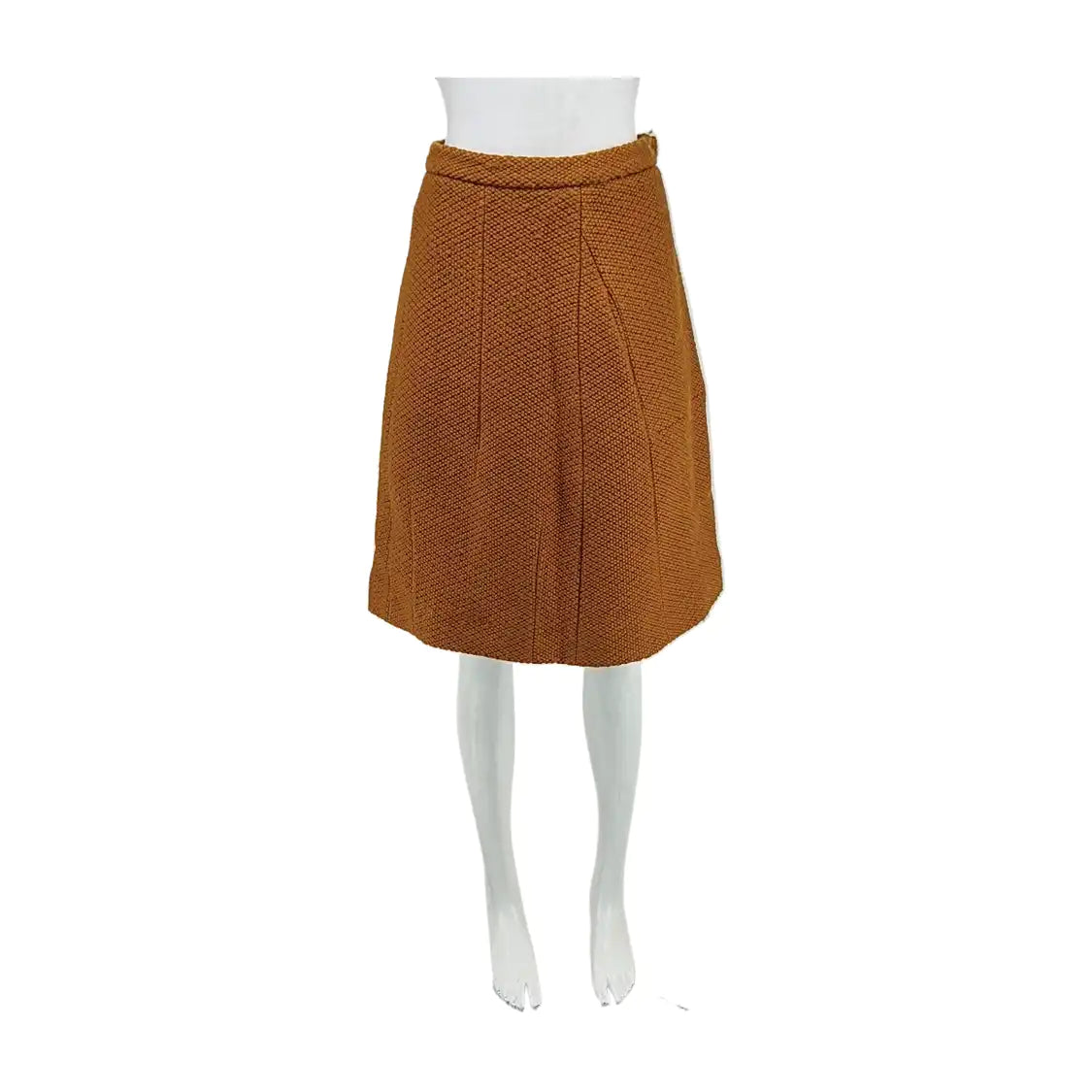 Chloé XScode Autumn and Spring Brown Wool Ladies Short Half Skirt-(SKU)-935760474