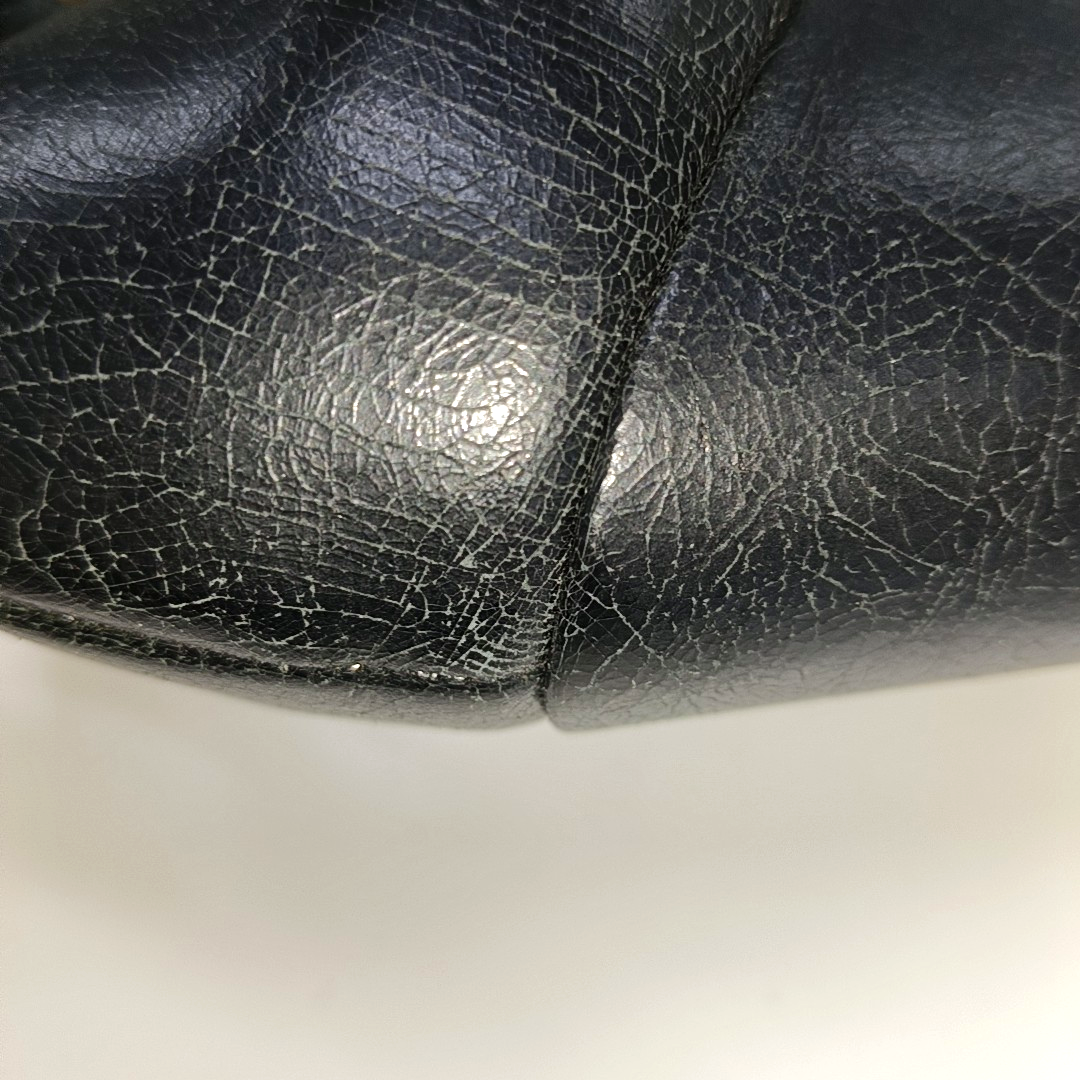 Chloé 38code Autumn and Spring Black Leather Women's High Heels-(SKU)-928396042
