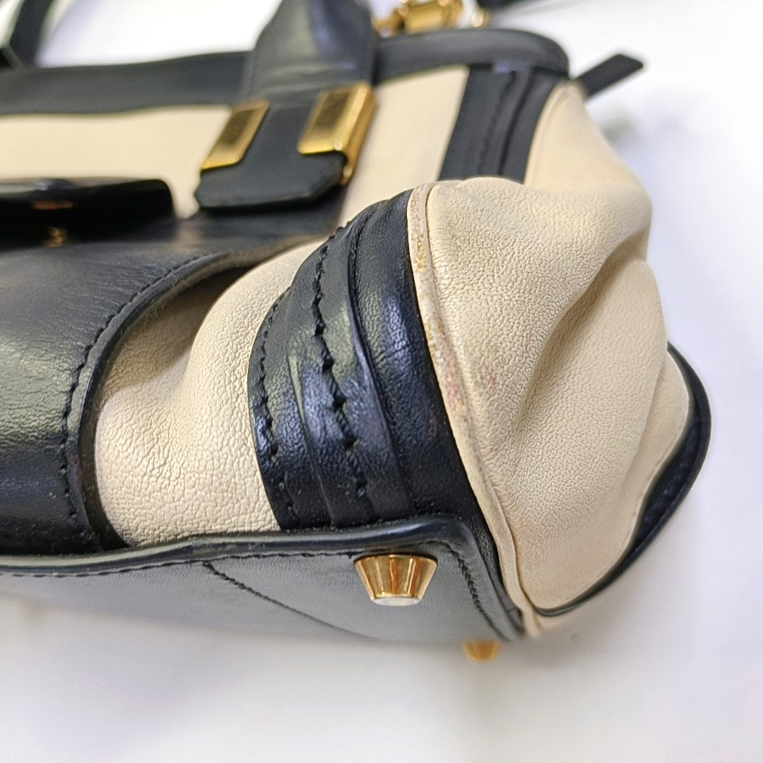 Chloé Alice Multicolor Cowhide Crossbody Handbag Single Shoulder Bag Golden hardware Removable shoulder strap-(SKU)-949951672