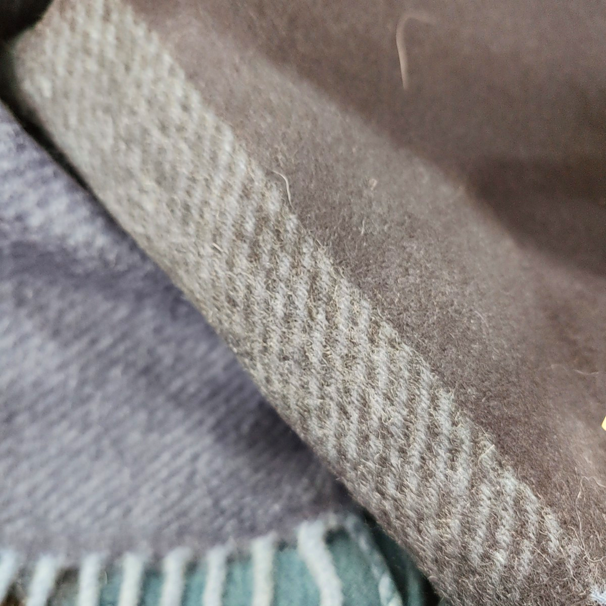 COACH Blue wool scarf-(SKU)-931700877