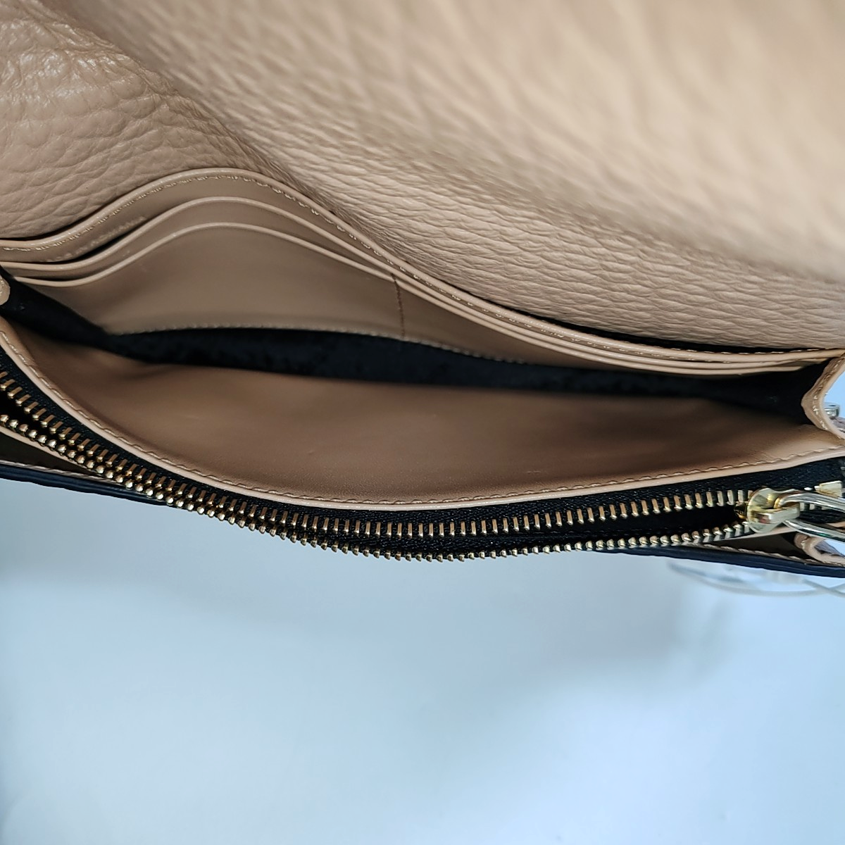 BURBERRY Langley Khaki cowhide single shoulder bag crossbody bag handbag Golden hardware Removable shoulder strap-(SKU)-958841822