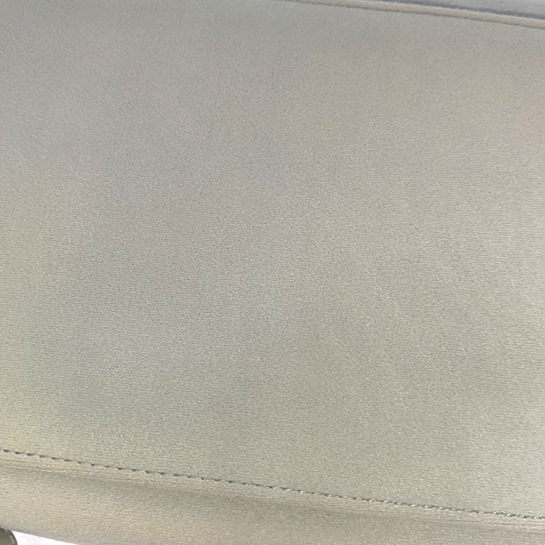 FERRAGAMO Gray Fabric Shoulder Bag Silver Hardware-(SKU)-939066983