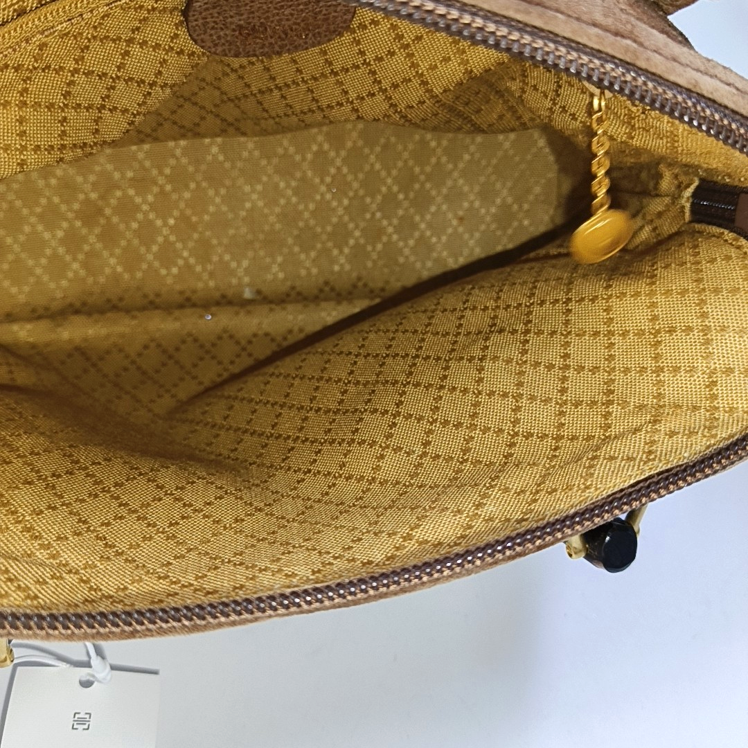 GUCCI Bamboo 1947 Dark Brown Cowhide Bamboo Handle Bamboo Handle Bag Single Shoulder Bag Golden hardware-(SKU)-941637943