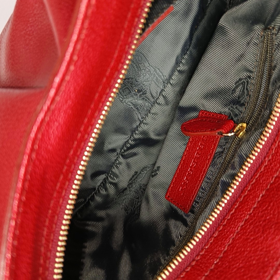 BURBERRY Bartow Medium size Red Cowhide Handbag Shoulder Bag Golden hardware-(SKU)-956884358