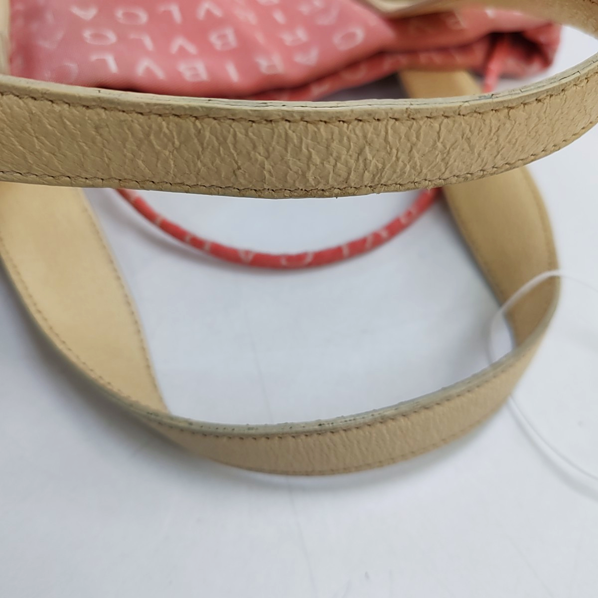 BVLGARI SOPHIA Pink Canvas Floral Handbag Single Shoulder Bag Golden hardware Sub-bag-(SKU)-949452566
