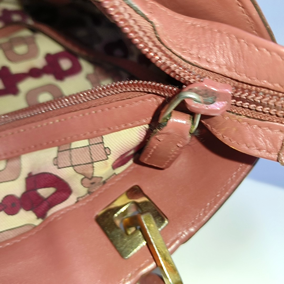 GUCCI Ligne Shima Beige Calf Leather Monogrammed Ripple Texture Single Shoulder Bag Handbag Golden hardware-(SKU)-955507212