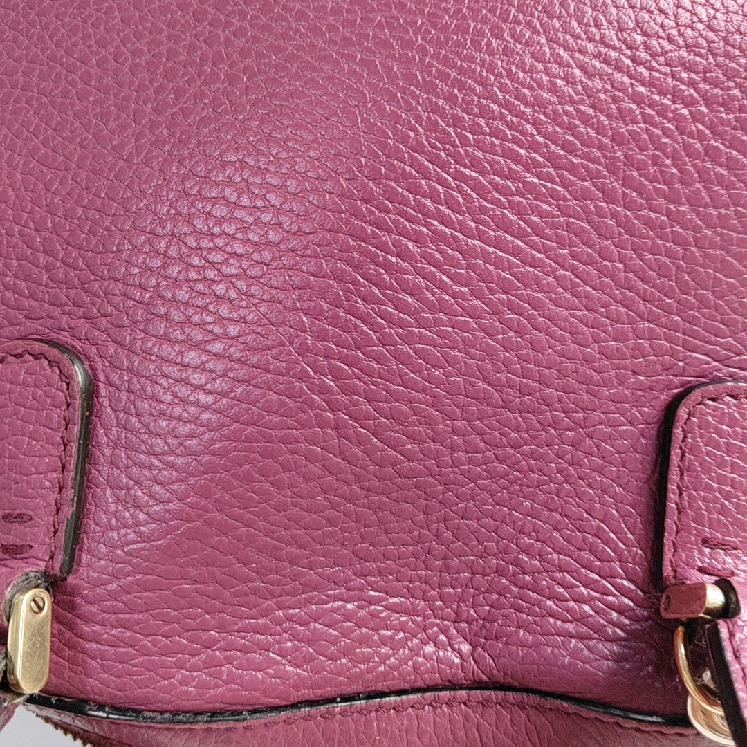 GUCCI Purple leather single shoulder bag crossbody handbag Golden hardware Removable shoulder strap-(SKU)-945084262
