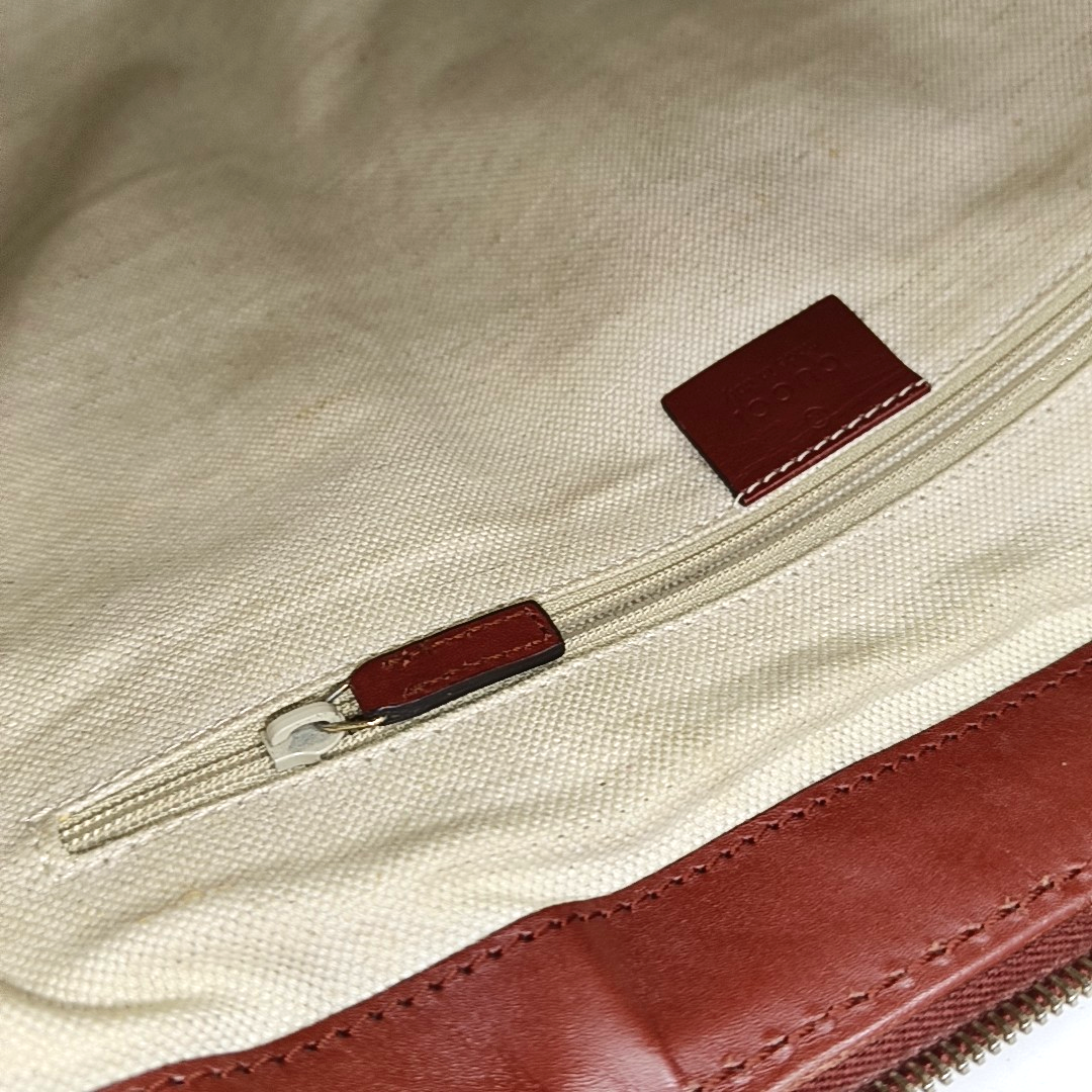 GUCCI Sukey Brown Canvas Old Flower Single Shoulder Bag Tote Bag Crossbody Bag Golden hardware-(SKU)-950557602