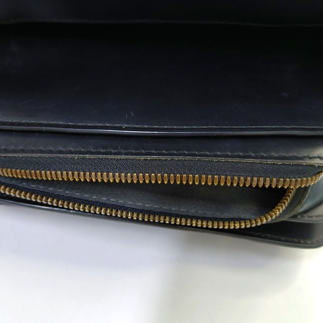 LOUIS VUITTON PONNEUF Small size BlackEPI牛皮水波纹Handheld包 Golden hardware Vintage model-(SKU)-955324453