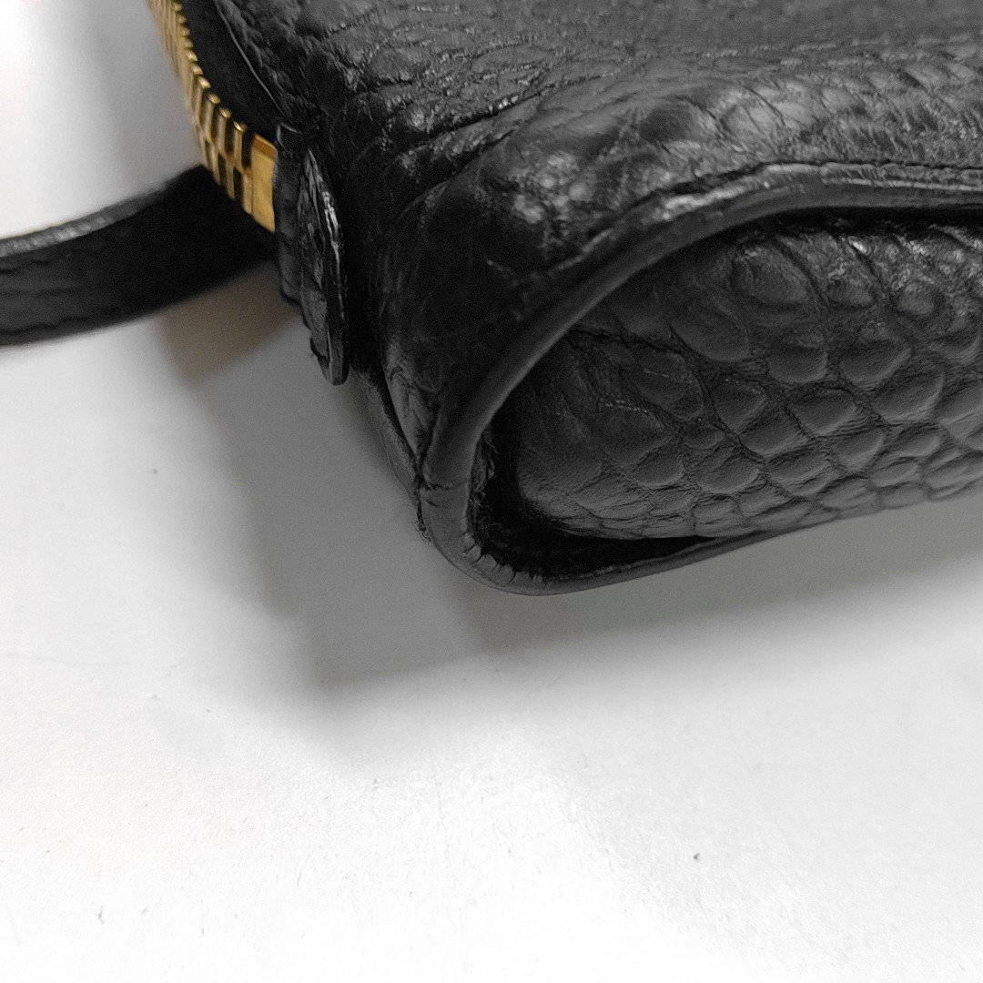 BURBERRY Harrogate Black Cowhide Single Shoulder Bag Crossbody Bag Golden hardware-(SKU)-933835304
