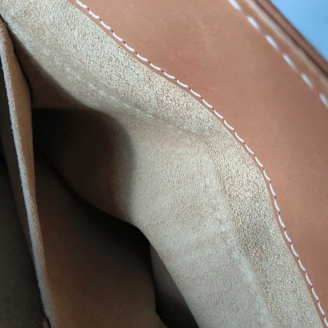 CELINE BOOGIE Medium size Brown Cowhide Handbag Golden hardware-(SKU)-947525770