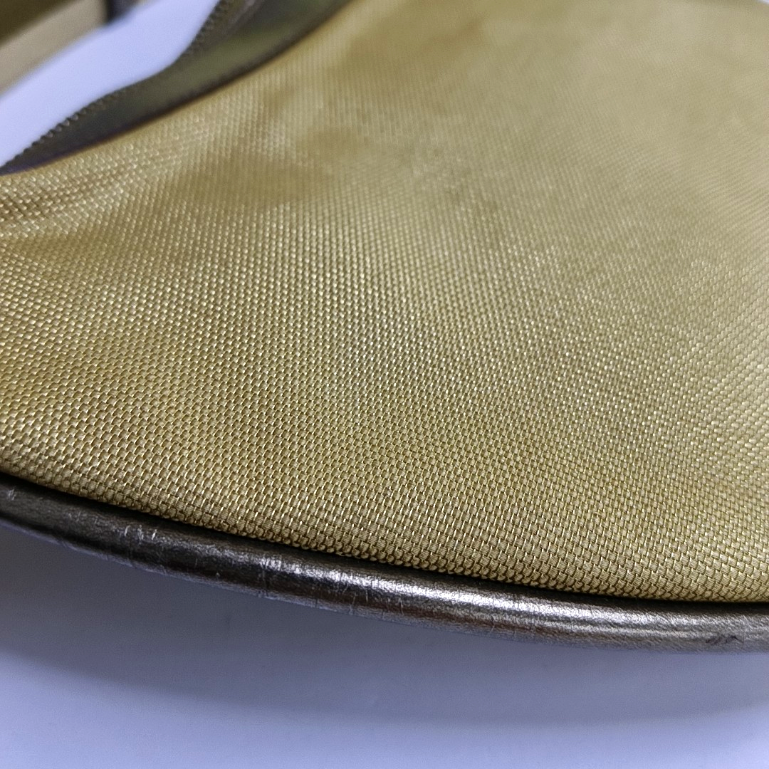GUCCI GG Marmont Khaki Fabric Handbag Golden hardware-(SKU)-959772601
