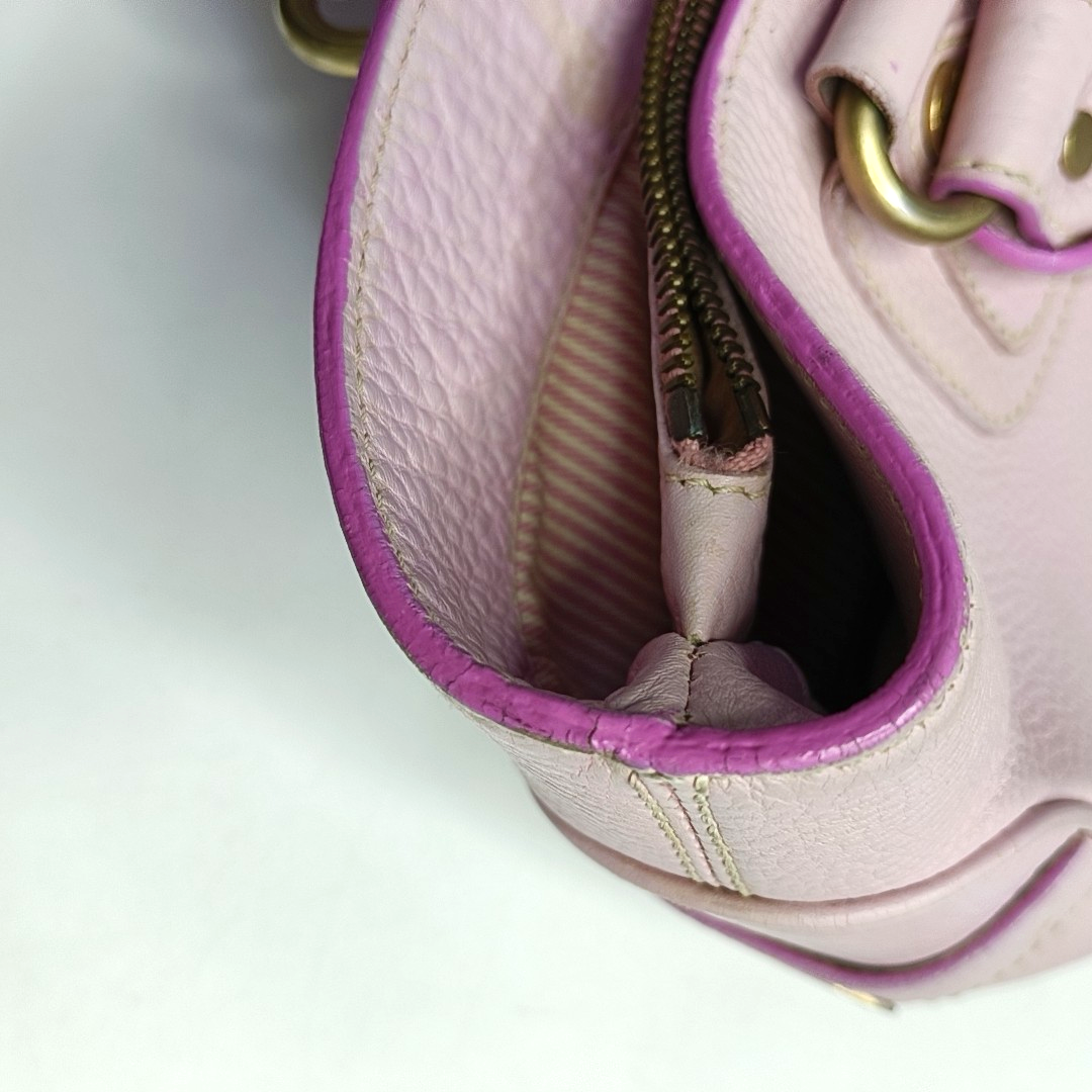 CELINE Tote bag Pink Leather Tote Bag Golden hardware-(SKU)-953701624