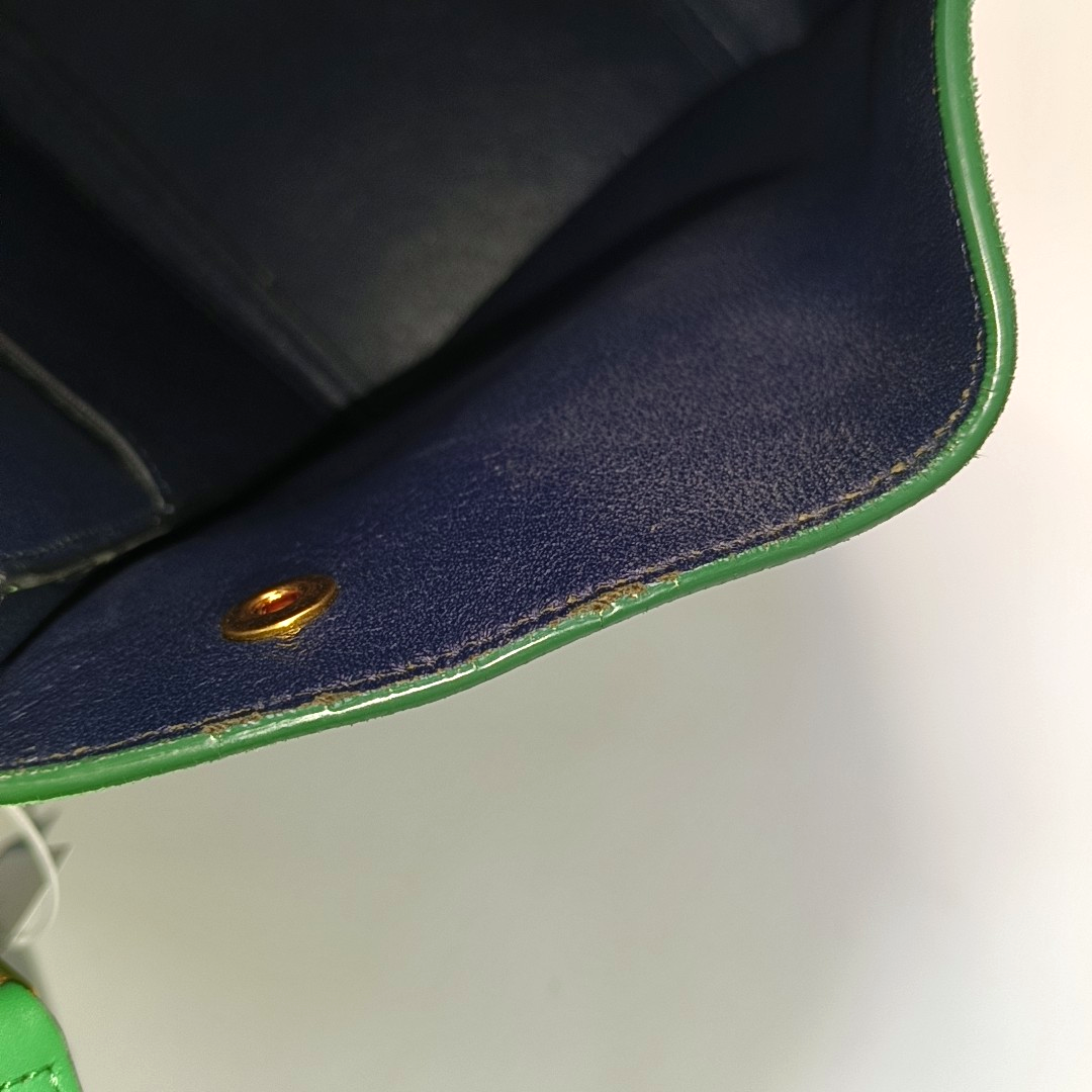 CELINE TRAPEZE Small size Green Cowhide Swing Bag Single Shoulder Bag, Crossbody Bag, Handbag Golden hardware Removable shoulder strap-(SKU)-946576410