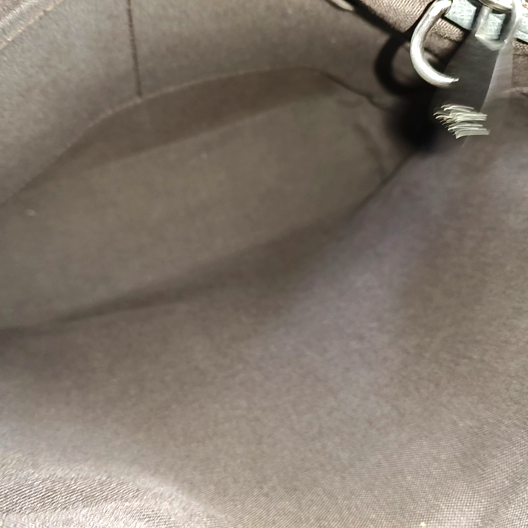 LOUIS VUITTON ROMAN Grey Cowhide Crossbody Bag Silver Hardware-(SKU)-954717295
