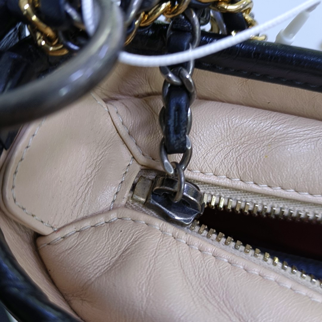 CHANEL GABRIELLE Small Beige Calfskin Quilted Crossbody Shoulder Bag Detachable Strap-(SKU)-962443270