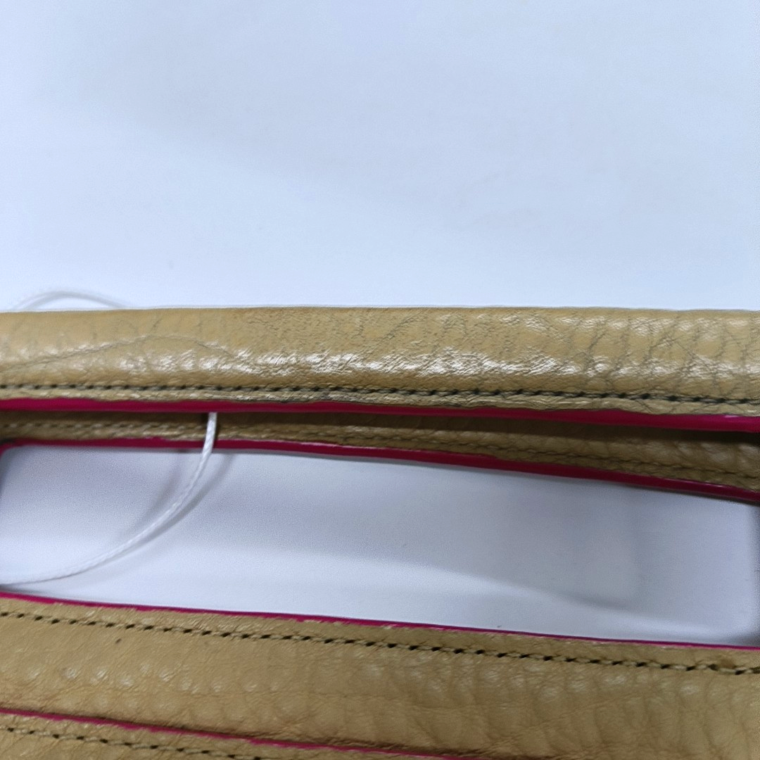 COACH Brown Leather Handbag Silver Hardware Vintage model-(SKU)-14500675