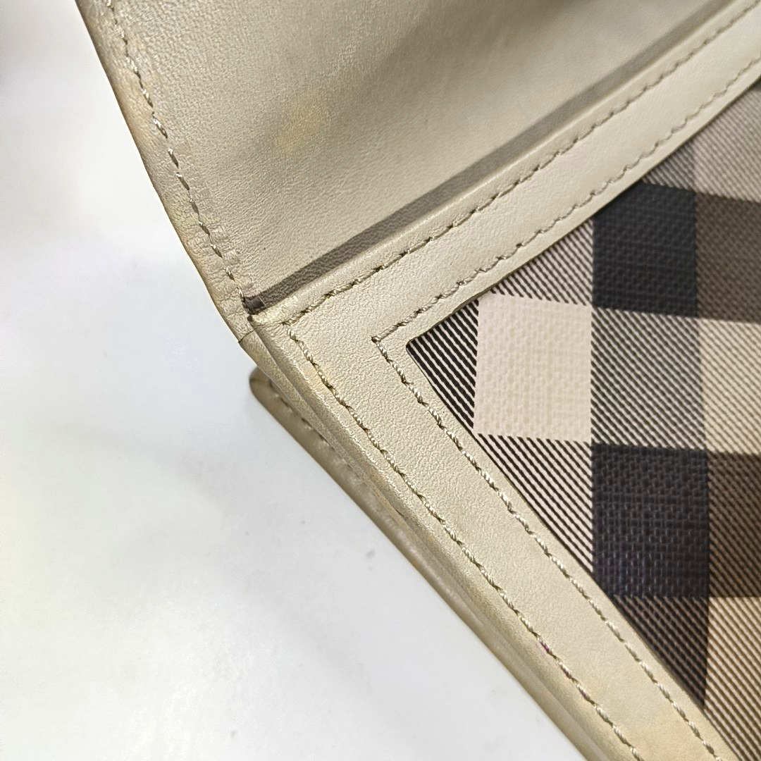 BURBERRY Multicolor Canvas Wallet Silver Hardware-(SKU)-954320481