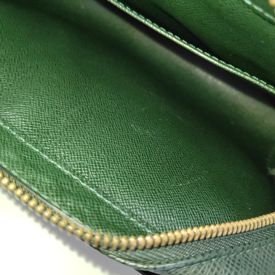 LOUIS VUITTON BAIKAL Dark Green Cow Leather Handbag Tote Golden hardware-(SKU)-960205734