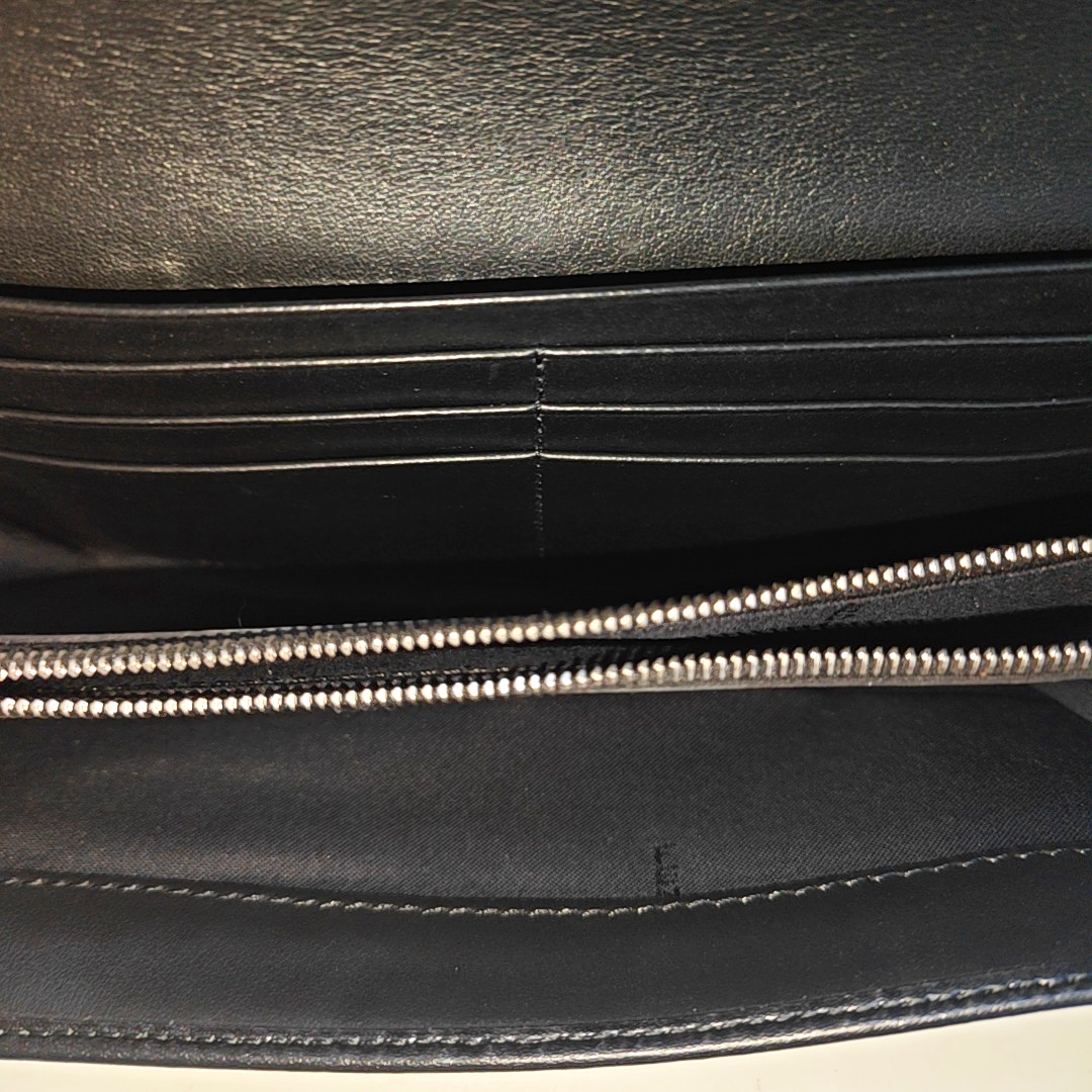 FENDI Monster Black Leather Studs Single Shoulder Crossbody Bag Silver Hardware Removable shoulder strap-(SKU)-953618573