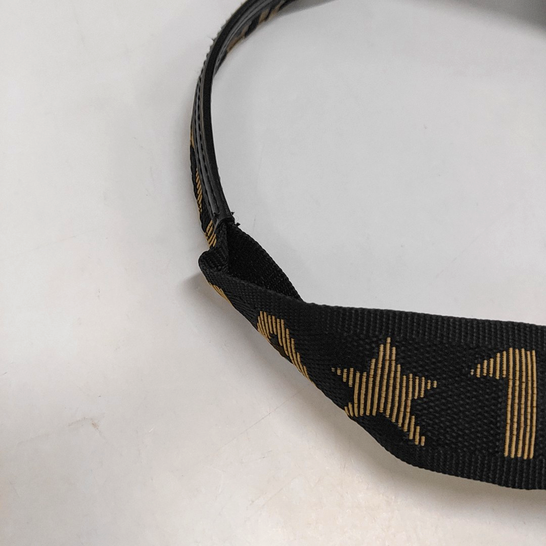 FENDI Black Canvas Shoulder Bag Golden hardware-(SKU)-951945142