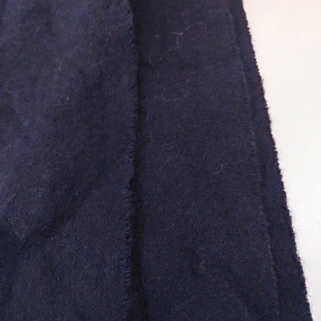 BURBERRY Dark Blue Cashmere Scarf-(SKU)-936488399