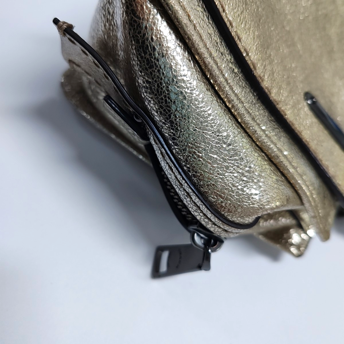 COACH DREAMER Champagne Cowhide Single Shoulder Handbag Crossbody Golden hardware Removable shoulder strap-(SKU)-934000281