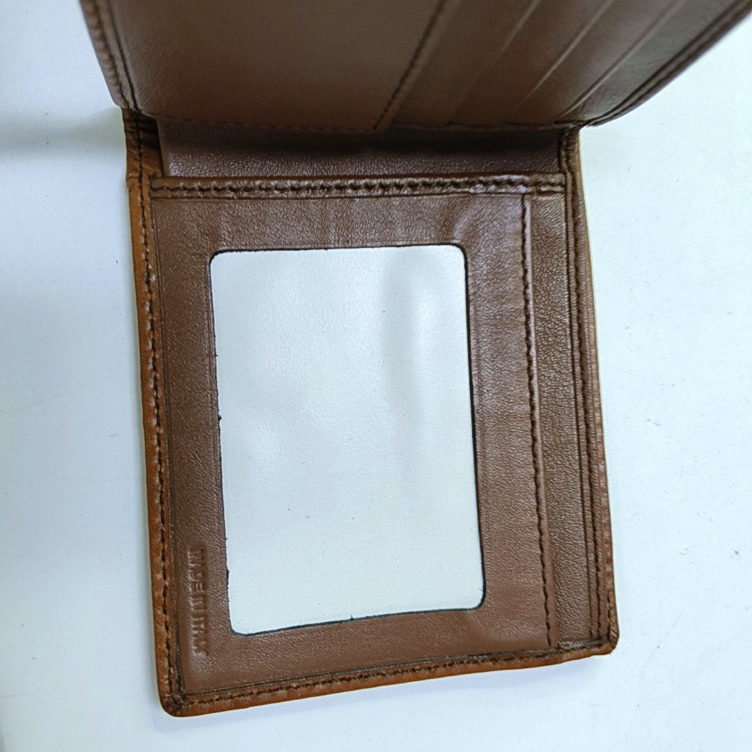 BURBERRY Khaki Fabric Warhorse Grain Wallet-(SKU)-952387517