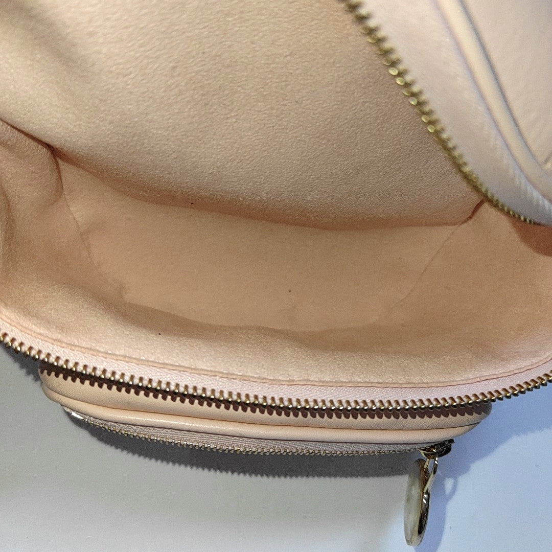 LOUIS VUITTON GRADIENT Mini Pink Calfskin Monogram Single Shoulder Bag Handbag Detachable Strap-(SKU)-966891620