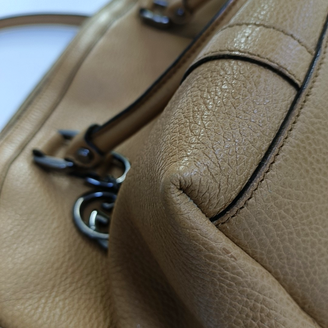 GUCCI Microguccissima Brown Cowhide Handbag Silver Hardware-(SKU)-957550870