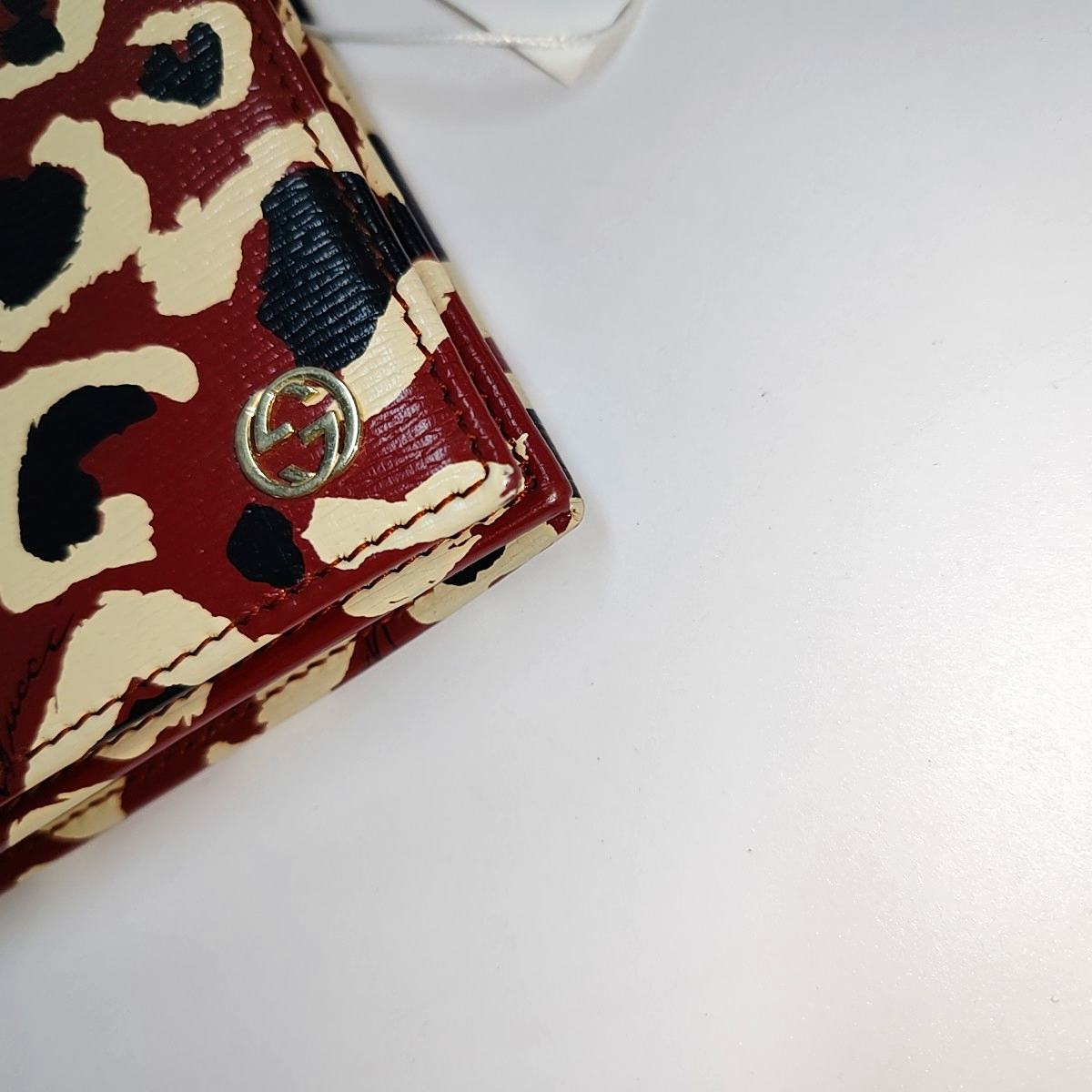 GUCCI Multicolor Cowhide Printed Single Shoulder Bag Crossbody Golden hardware Removable shoulder strap-(SKU)-935230997