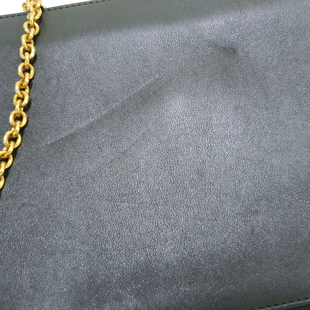 CELINE POCKET Multicolor Cowhide Crossbody Single Shoulder Bag Golden hardware-(SKU)-960407056