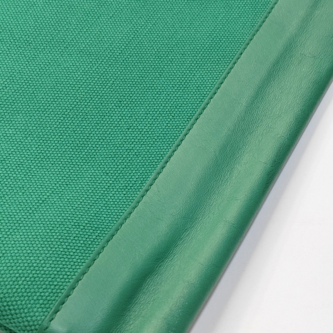 BALENCIAGA Clip Medium size Green Fabric Handbag-(SKU)-959304793
